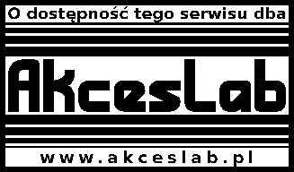 Logo akcji - O dostępność tego serwisu dba Spółdzielnia Socjalna Akces Lab www.akceslab.pl Logo akcji - O dostępność tego serwisu dba Spółdzielnia Socjalna Akces Lab www.akceslab.pl